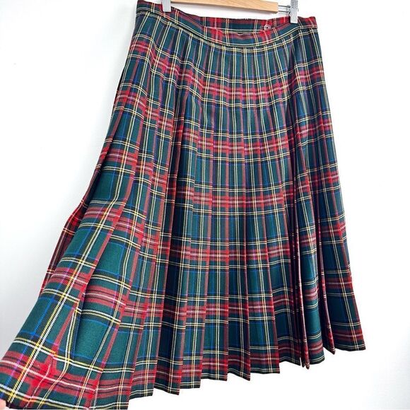 Vintage Bonda Nova Scotia Tartan Wool Pleated Kilt - Picture 4 of 13